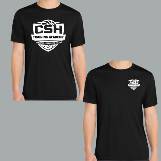 CSH Training Academy Bella Canvas Cotton T-shirt Youth, Women's Cut or Unisex Black, White, Red, or Navy