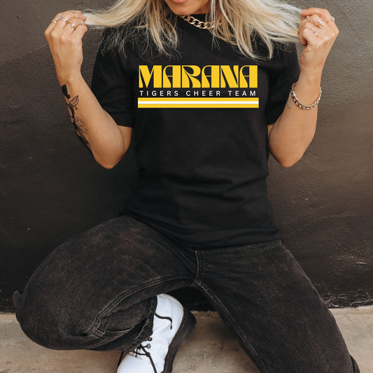 MARANA TIGERS Cheer #5 Design Women's Cut or Unisex T-Shirt, Hoodie, Crewneck Sweatshirt or Tanktop
