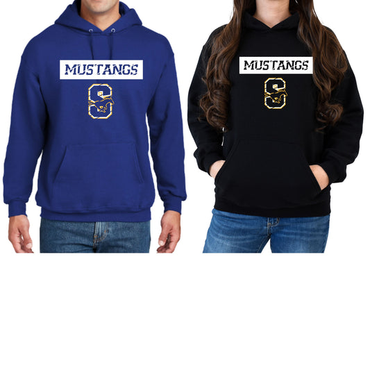 Sahuarita Mustangs 2025 Football Crewneck or Hoodie Design #2