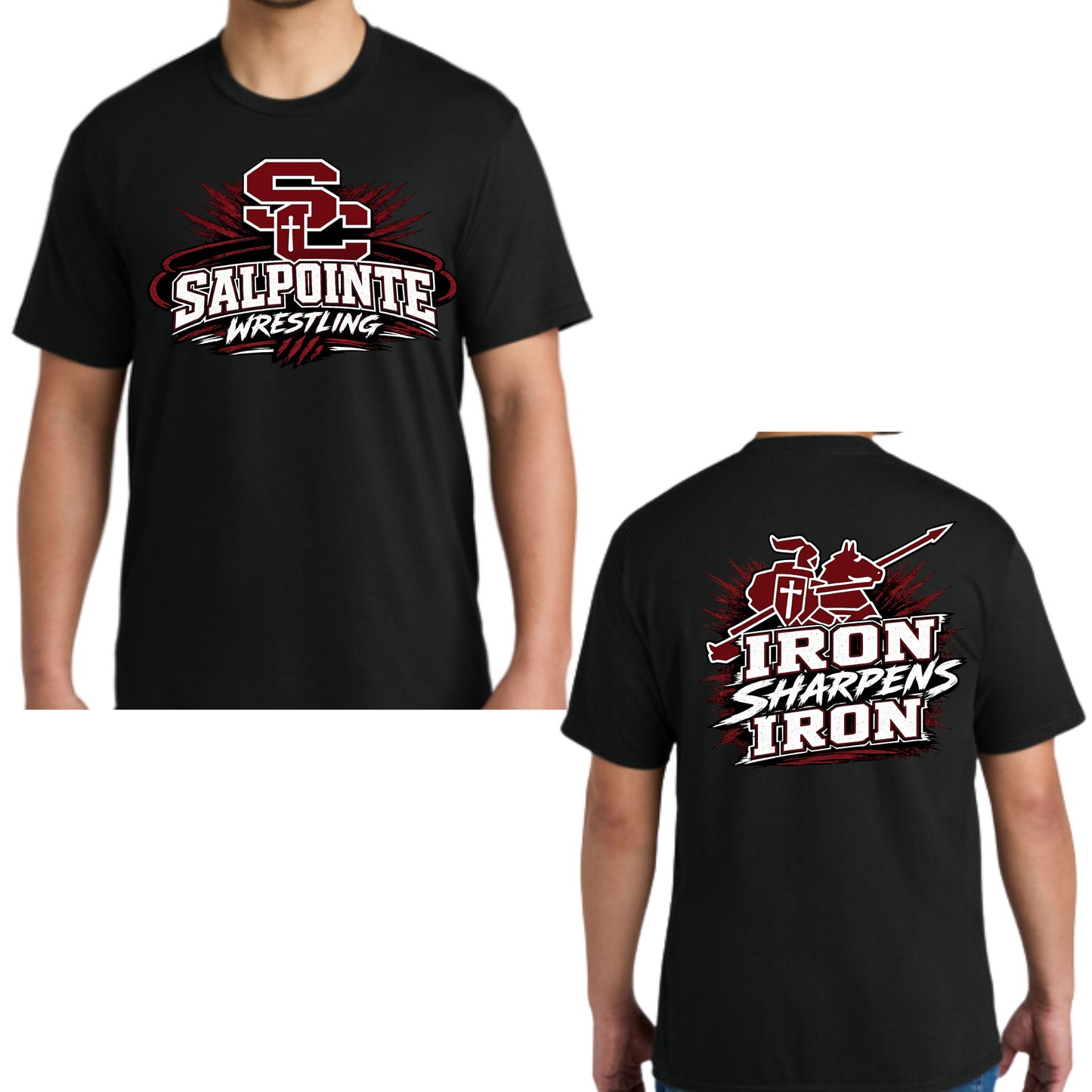 Salpointe Catholic Wrestling 2026 Camp Cotton Bella Canvas Long or Short Sleeve T-shirt