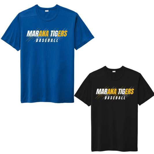 Marana Tigers Baseball Unisex, Women's Cotton or Unisex Dri-Fit Long or short sleeve T-shirt or Tanktop Design #5