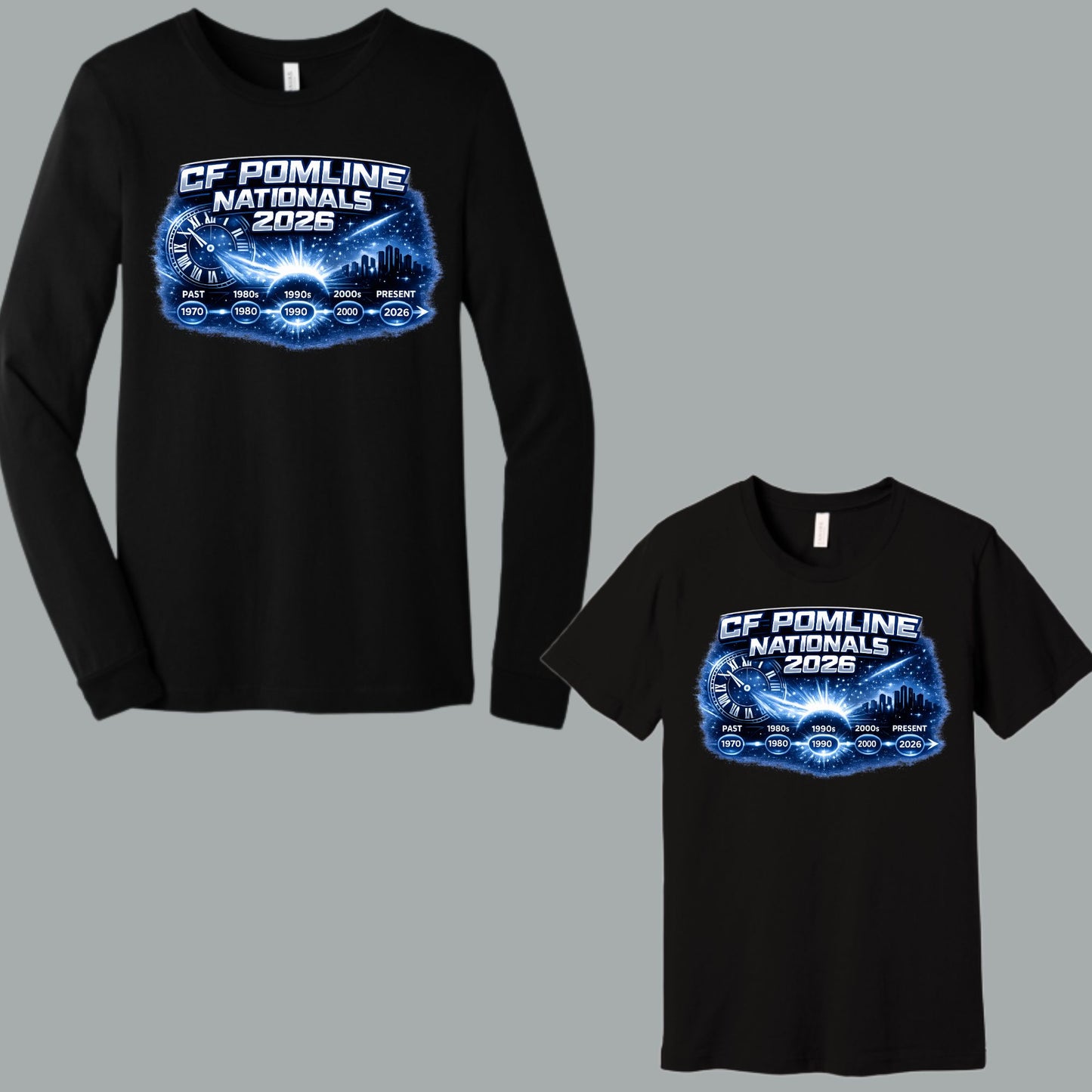 Catalina Foothills Nationals 2026 Past Present Future T-shirt Women's or Unisex, short or Longsleeve