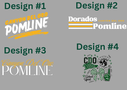 Canyon Del Oro Dorados Pomline Tanktop with 4 different Design choices