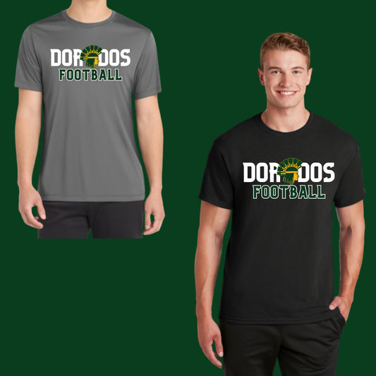 CDO Football T-shirt Short & Long sleeve Cotton or Dri-Fit Design #3 Unisex or Women's