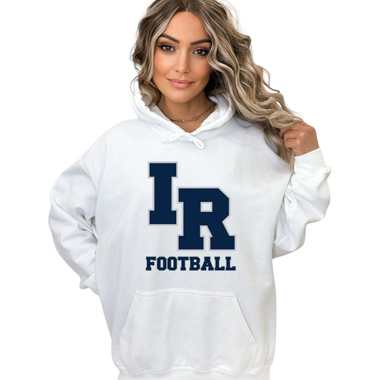 Ironwood Ridge Football Design #6 Nike or District Unisex Crewneck or Hoodie Sweatshirt
