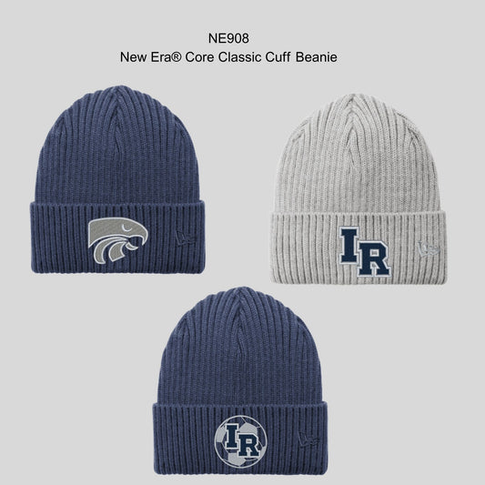 Ironwood Ridge Soccer Embroidered New Era Core Cuff Beanie