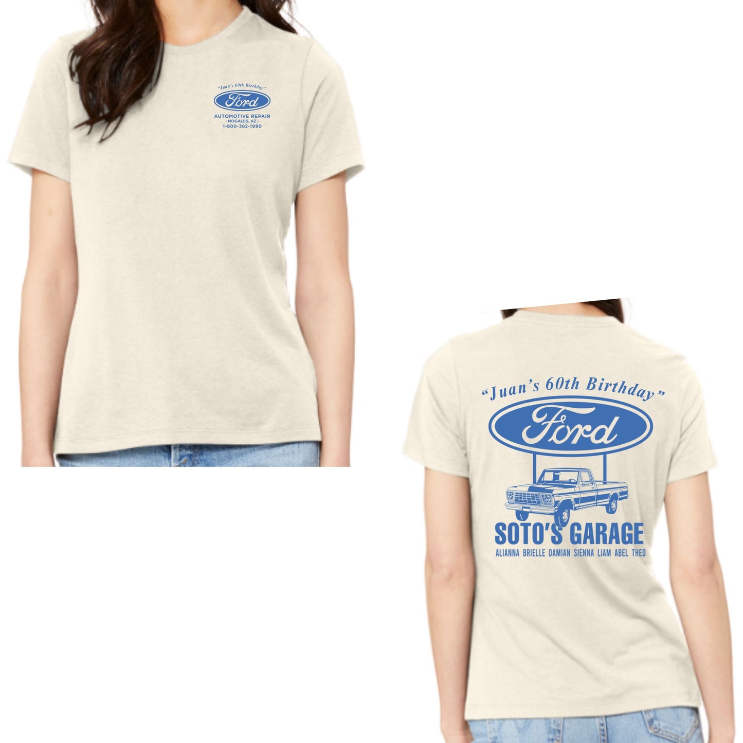 Juan Soto's 60th B-day T-Shirts Bella Canvas Unisex, Women's, Youth ,Toddler & Infant sizing