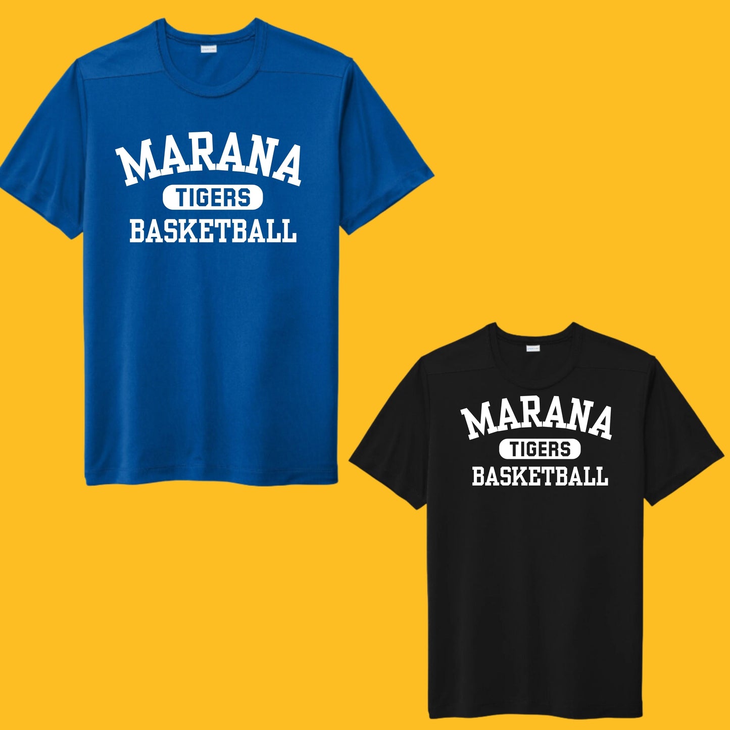 Marana Tigers Basketball Unisex & Women's Cotton or Unisex Dri-Fit T-shirt Design #3