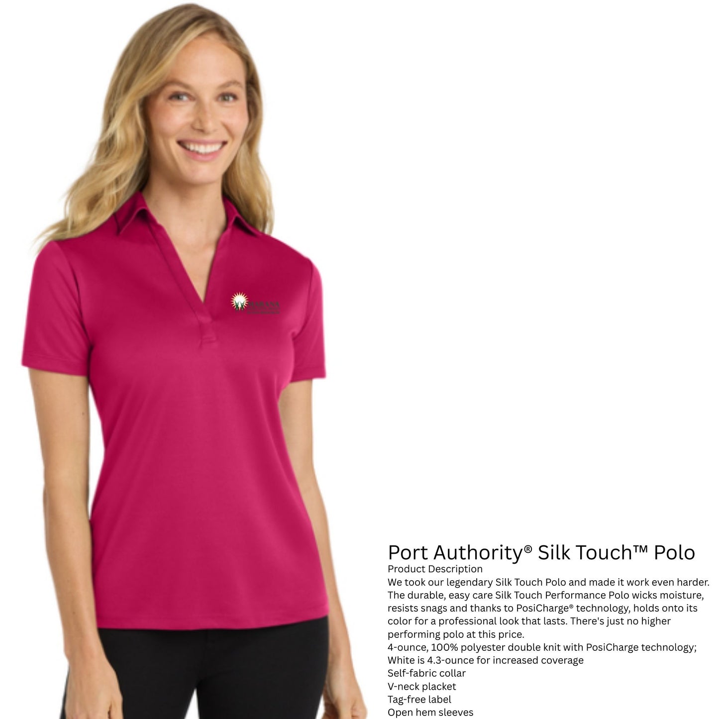 MUSD Human Resources Pink Polo Men's or Women's Cut