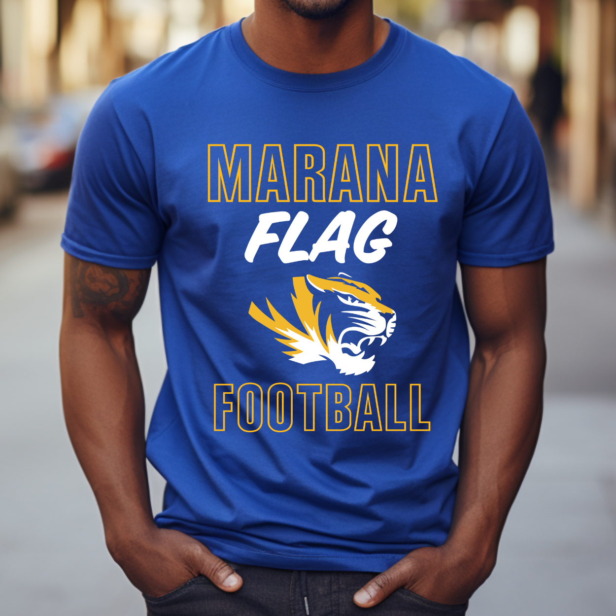 Marana Tigers Flag Football Youth, Women's or Unisex T-Shirt