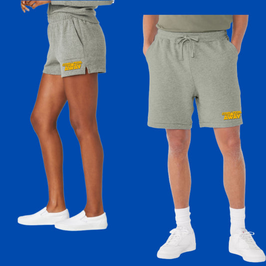 Arts Express COME FROM AWAY Fleece Shorts Women's, or Men's