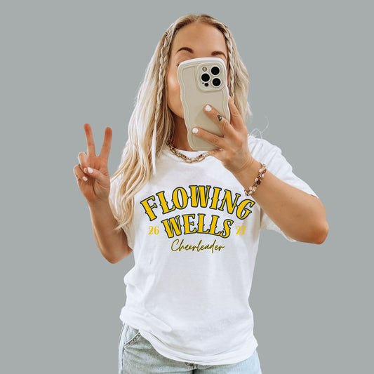 FWHS Cheerleading Next Level Design #1 Short Sleeve T-Shirt Unisex (Cheerleader Only)