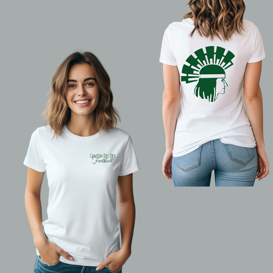 CDO Football T-shirt Short & Longsleeve Cotton or Dri-Fit Design #4 Unisex or Women's