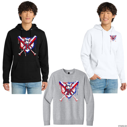 Continental Ranch Little League District V.I.T. Super Soft Hoodie or Crewneck Unisex or Youth Drip Logo