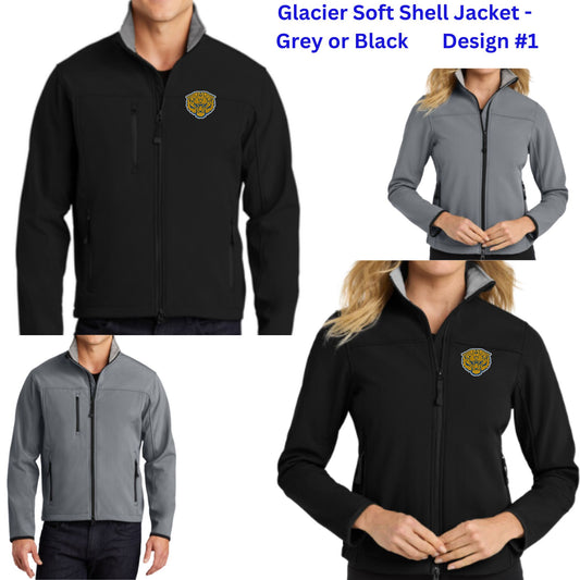 Marana Tigers Soccer Embroidered Soft Shell Jacket Women's or Men's