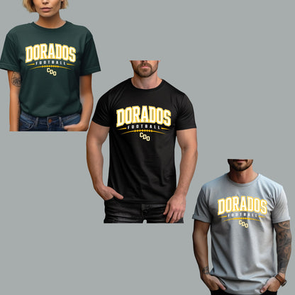 CDO Football T-shirt Short & Longsleeve Cotton or Dri-Fit Design #2 Unisex or Women's