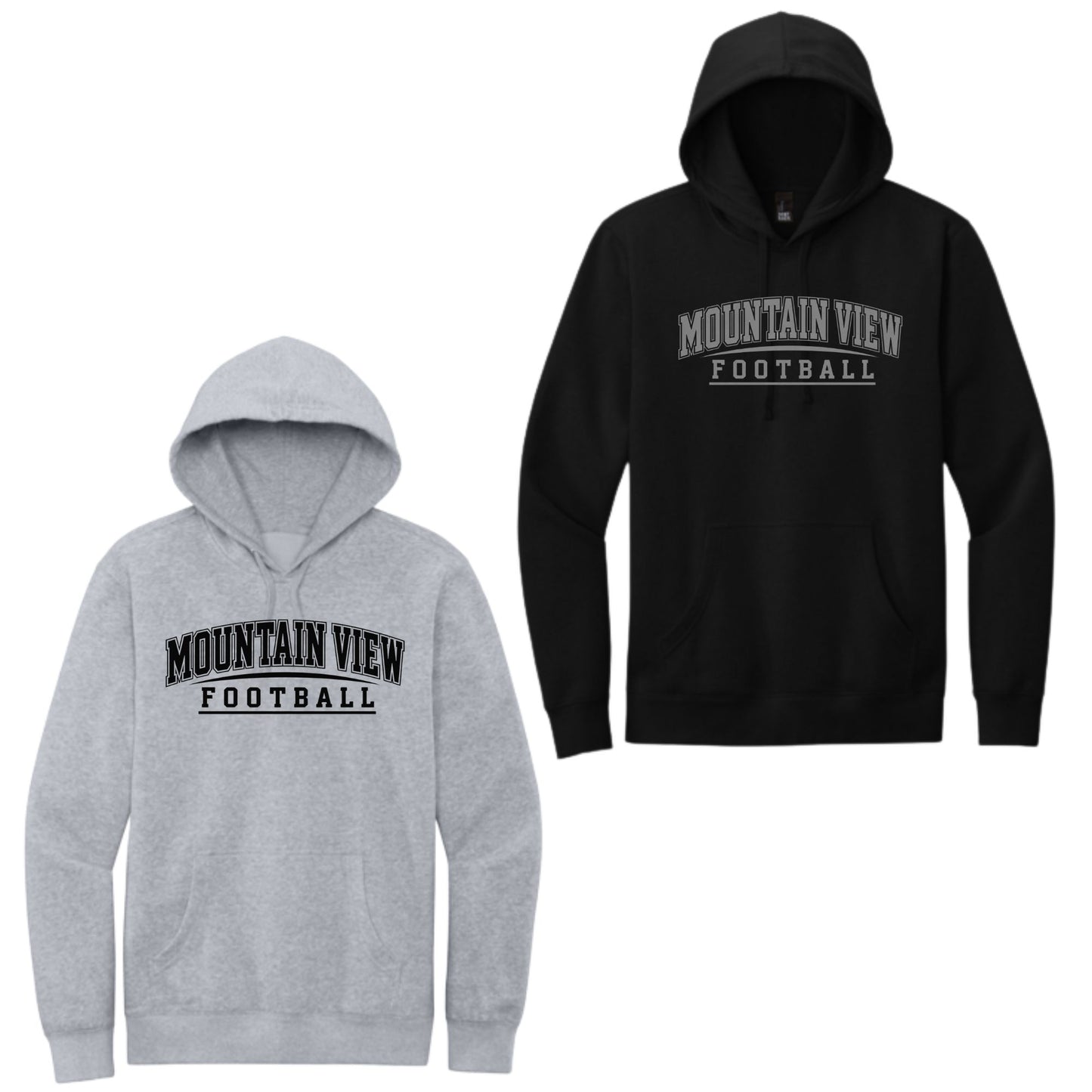Mountain View Football Unisex Hoodie or Crewneck Sweatshirt Design #5
