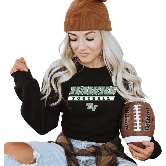 TVHS Football Unisex Hoodie or Crewneck Sweatshirt Design #4