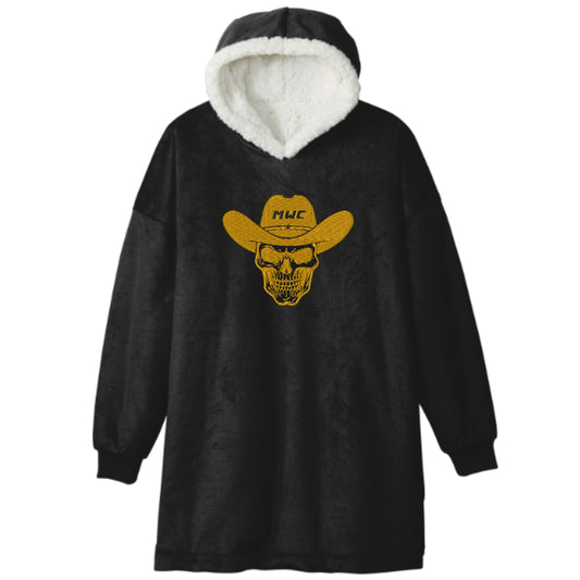 Marana Tigers Wrestling Embroidered Snuggie Wearable Blanket with Hood