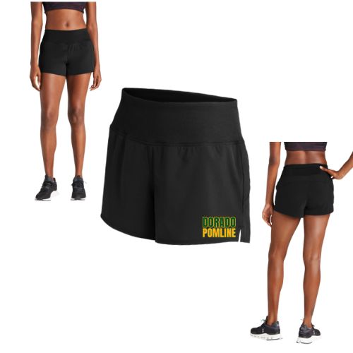 Canyon Del Oro Pomline Black Lulu Dupe Shorts