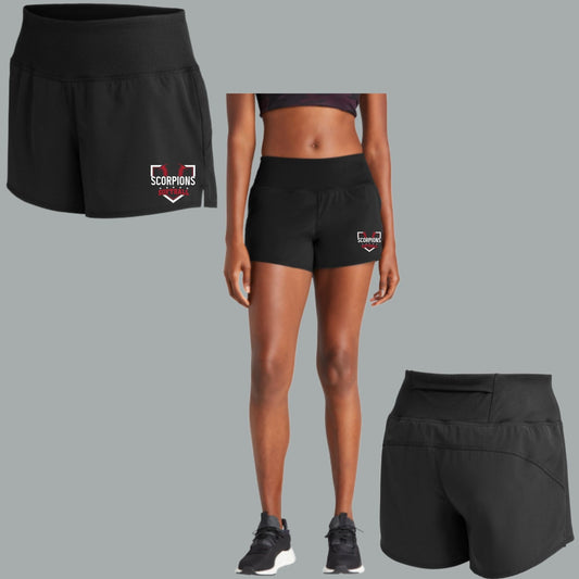 Thornydale Little League Scorpions Softball Lulu Dupe Shorts in Black