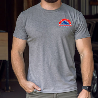 Continental Ranch Little League Cotton T-shirt Youth, Women's, or Unisex Left Chest Logo