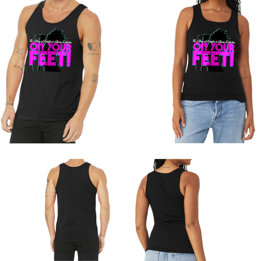 Arts Express ON YOUR FEET Black Women's or Men's Tank