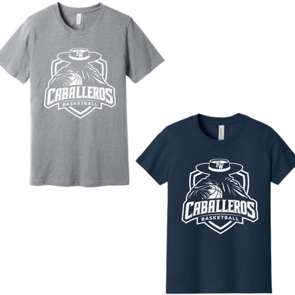 Flowing Wells Basketball Unisex & Women's Cotton or Unisex Dri-Fit Short or Longsleeve T-shirt Design #2