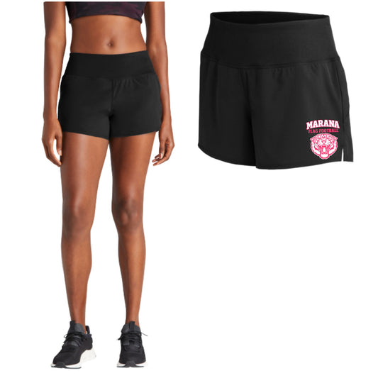 Marana Tigers Flag Football Lulu Dupe Shorts in Black or Grey