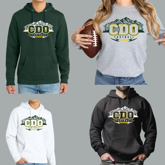 CDO Football Unisex Hoodie or Crewneck Sweatshirt Design #2