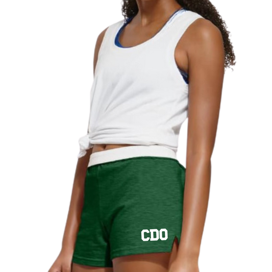 CDO Green Soffee Cheer Shorts