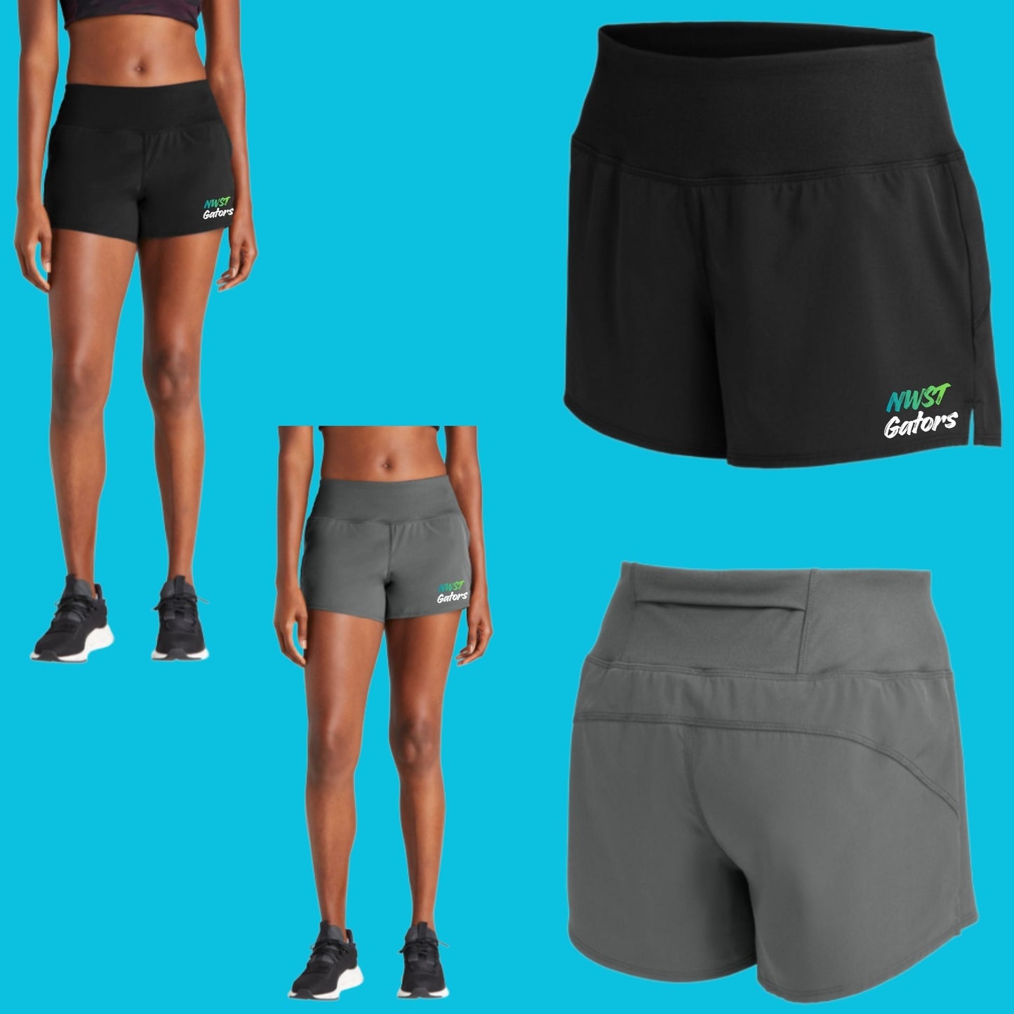 Gators Swim Team 2026 Logo Women's Lulu Dupe Shorts