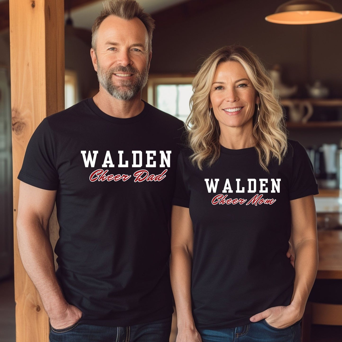 Walden Grove Cheer Custom Mom, Dad. etc. Cotton T-Shirt, Crewneck, or Hoodie Women's or Unisex Adult Sizes