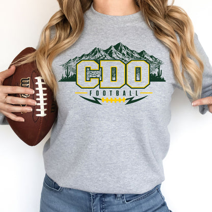 CDO Football Unisex Hoodie or Crewneck Sweatshirt Design #1