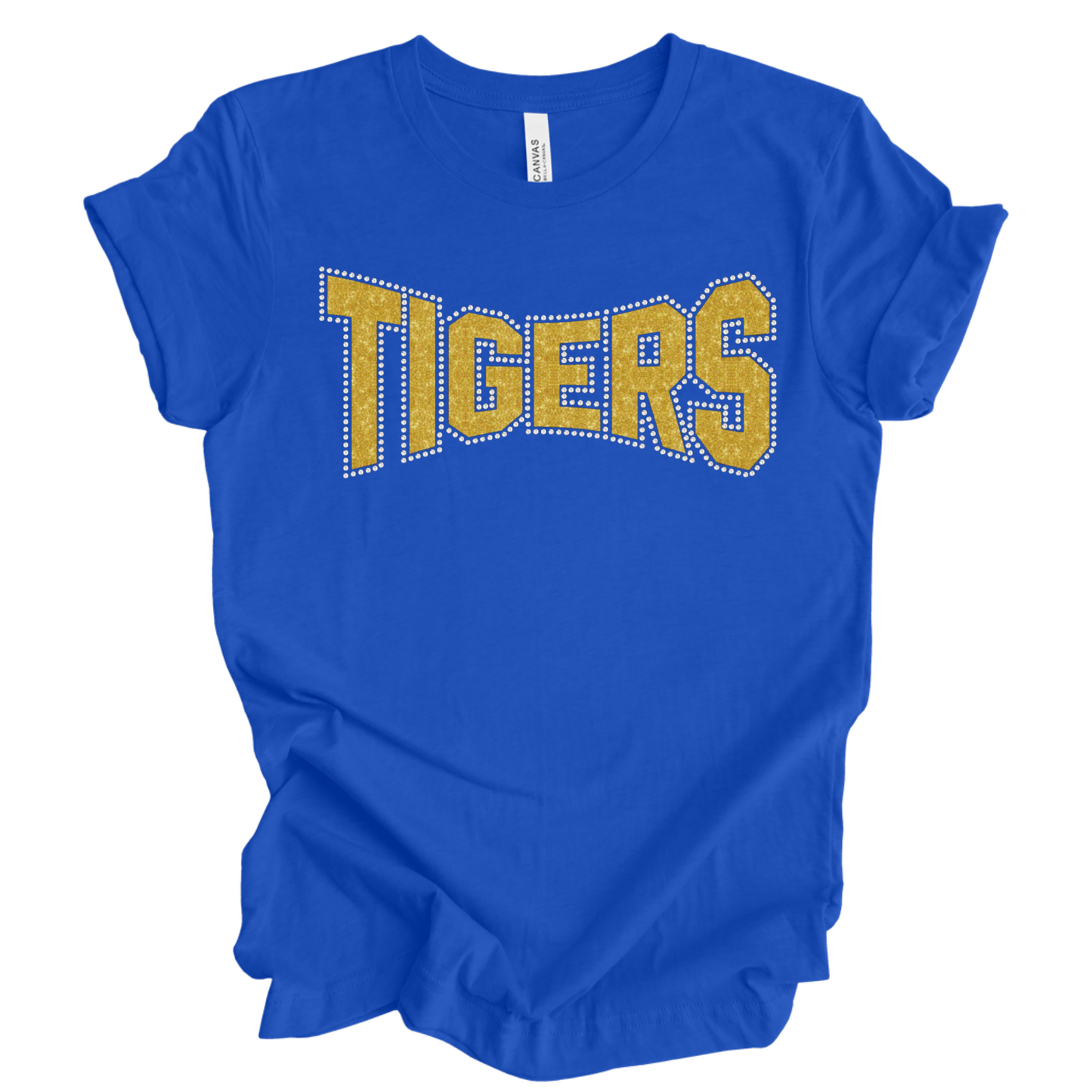 Marana Tigers Rhinestone Bling Shirt or Hoodie customized with name on back