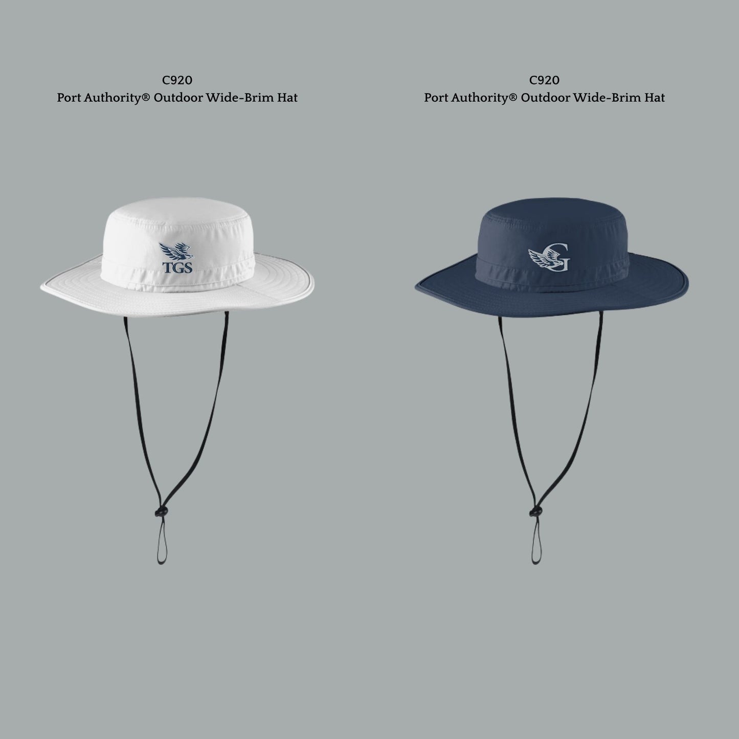 The Gregory School Port Authority® Outdoor Wide-Brim Hat C920