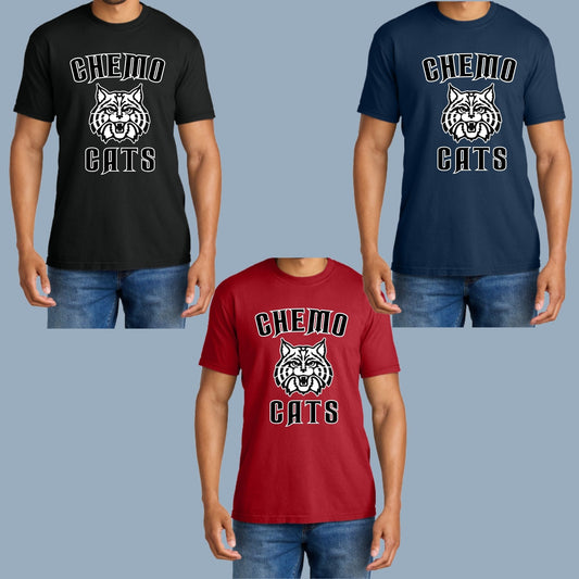 CHEMO CATS Design Comfort Colors Heavyweight Unisex T-Shirt