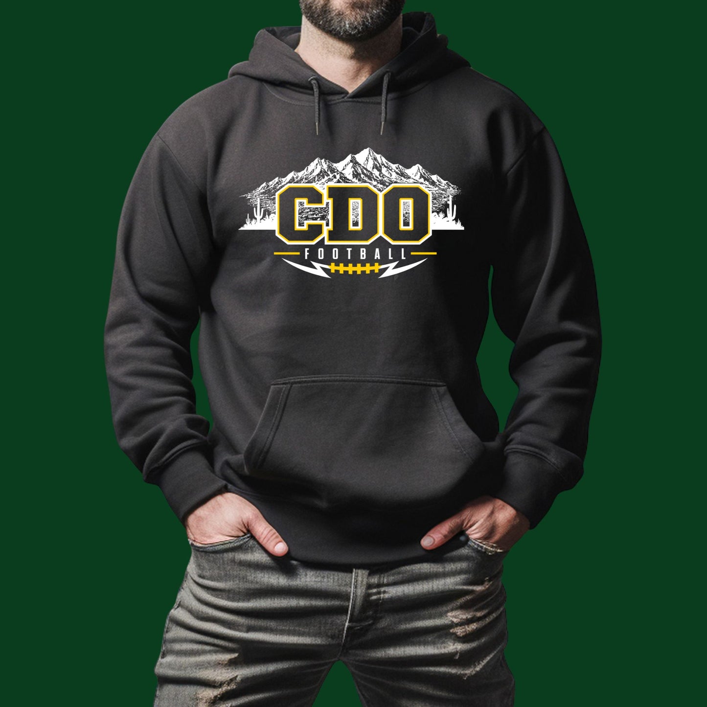 CDO Football Unisex Hoodie or Crewneck Sweatshirt Design #1