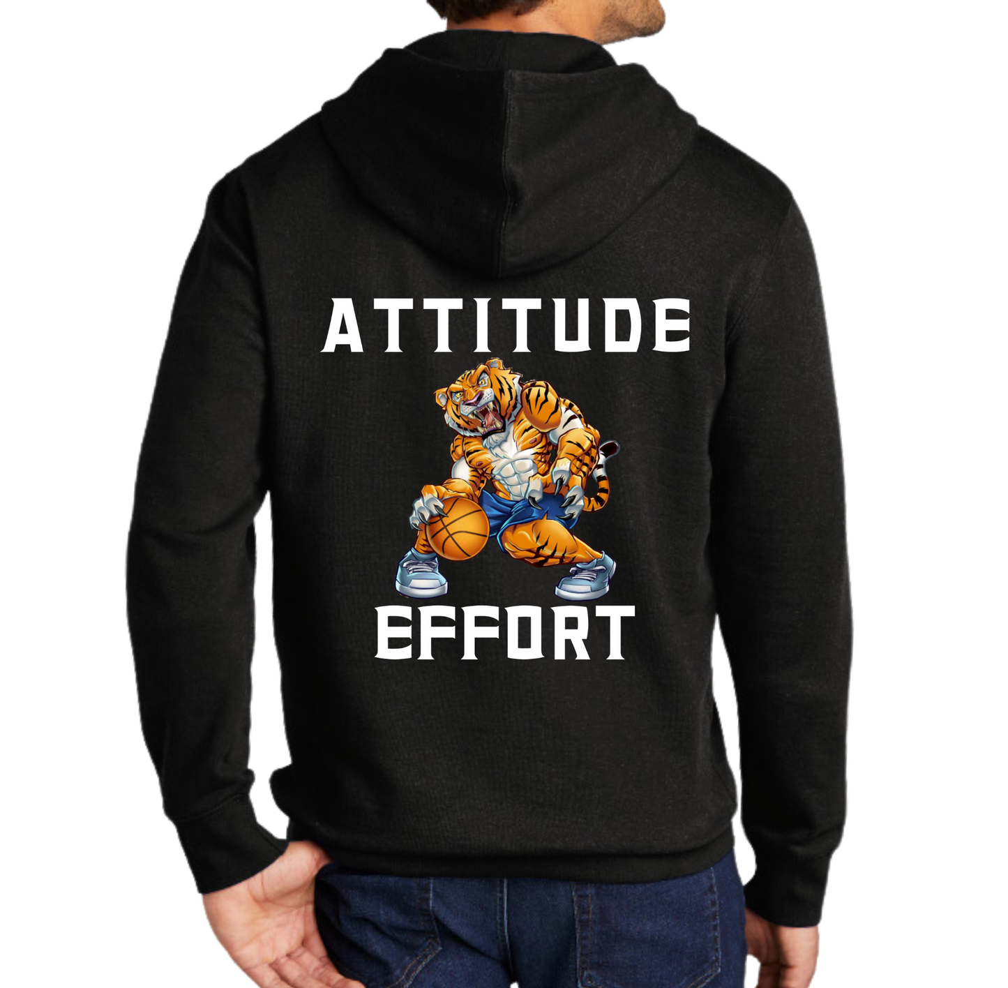 Marana Basketball Attitude Effort Unisex District V.I.T. Super Soft Hoodie