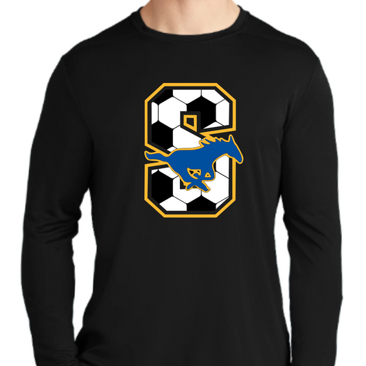 Sahuarita Mustangs Soccer Sport-Tek Posi-UV Pro Long Sleeve Drifit Shirt