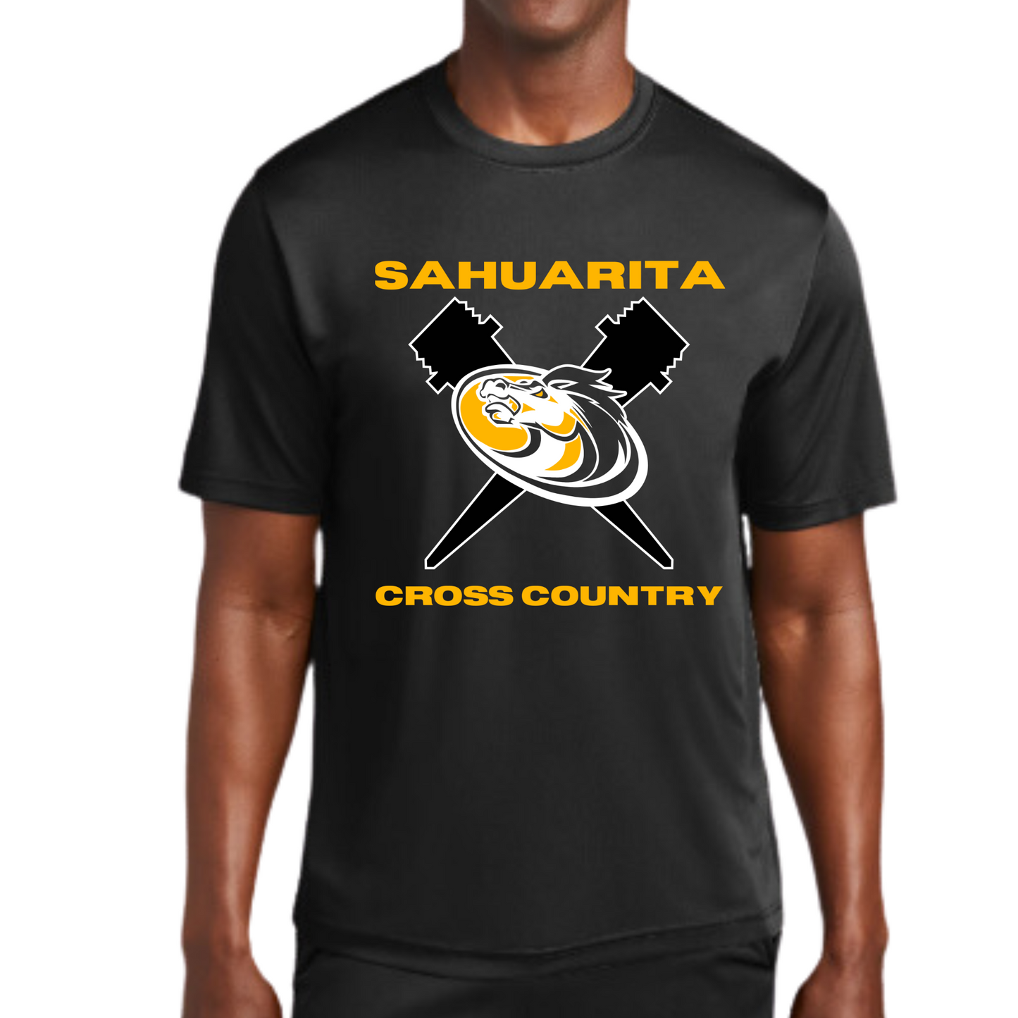 Sahuarita Mustang Cross Country Super-Soft Long Sleeve or Short Sleeve Dri-Fit Shirt