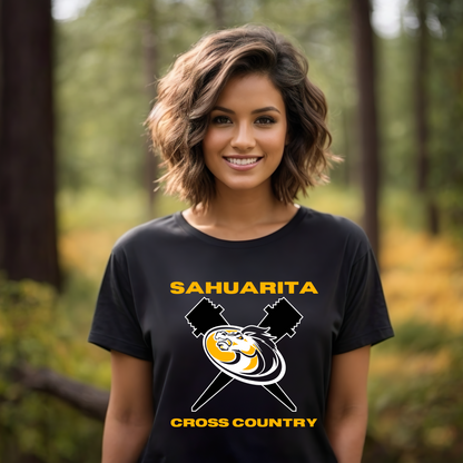 Sahuarita Mustangs Cross Country Bella Canvas Unisex or Women's T-Shirt