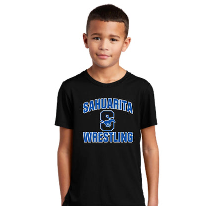 Sahuarita Mustangs Wrestling 2024-25 Dri-Fit Performance T-Shirt Unisex and Youth Sizes