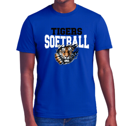 Marana Tigers Softball Unisex, Womens, or Youth District V.I.T. Super Soft Cotton T-Shirt