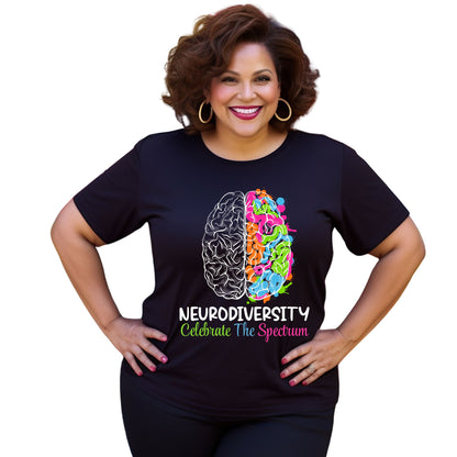 Neurodiversity Celebrate the Spectrum T-Shirt