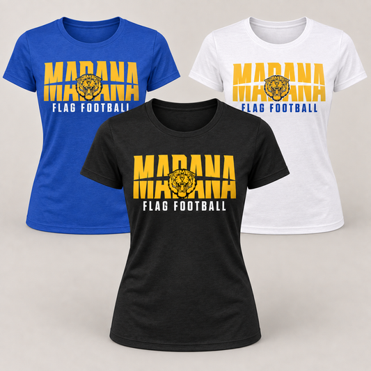 Marana Tigers Flag Football Women’s Perfect Tri-Blend Tee