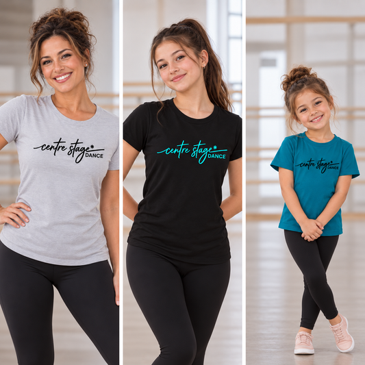 Centre Stage T-shirt Cotton Unisex or Women's or Youth