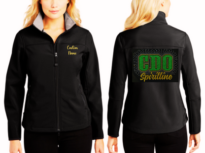 Canyon Del Oro Dorados Spiritline Rhinestone Unisex Zip Up Jacket, Women's Weatherproof Jacket, Hoodie or Crewneck