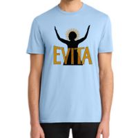 Arts Express EVITA District Tri-Blend Super Soft Unisex T-shirt Front and Back Design