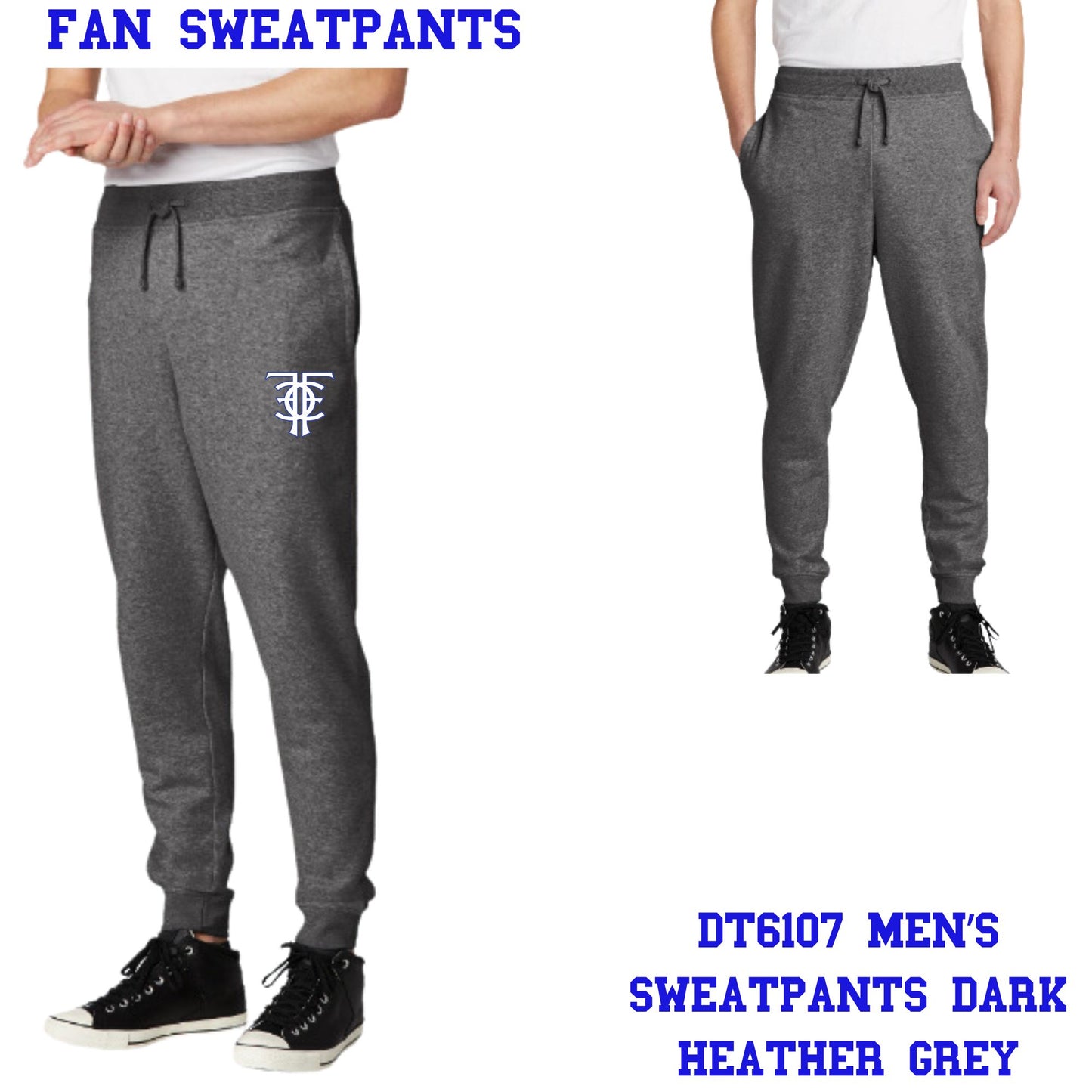 Catalina Foothills Girls Soccer Fan Sweatpants Men's and Women's Cut